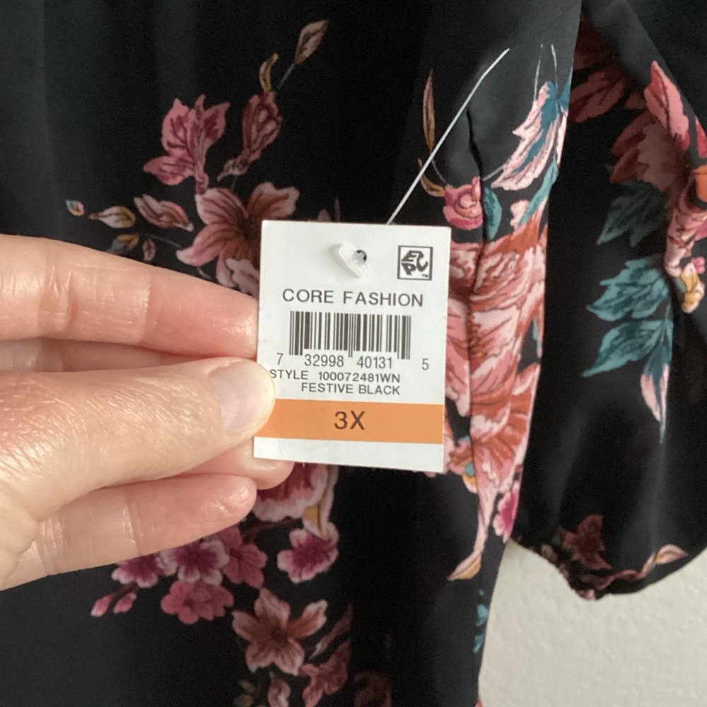 \Style & Co\ NWT Floral Embroidered Blouse - Picture 11 of 16
